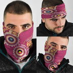 Brisbane Lions NAIDOC 2026 Personalised Neck Gaiter 50 Years of Deadly Aboriginal Art