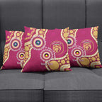 Brisbane Lions NAIDOC 2026 Personalised Pillow Cover 50 Years of Deadly Aboriginal Art