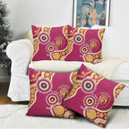Brisbane Lions NAIDOC 2026 Personalised Pillow Cover 50 Years of Deadly Aboriginal Art