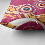 Brisbane Lions NAIDOC 2026 Personalised Pillow Cover 50 Years of Deadly Aboriginal Art