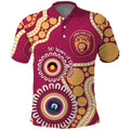 Brisbane Lions NAIDOC 2026 Personalised Polo Shirt 50 Years of Deadly Aboriginal Art