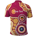 Brisbane Lions NAIDOC 2026 Personalised Polo Shirt 50 Years of Deadly Aboriginal Art
