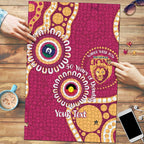 Brisbane Lions NAIDOC 2026 Personalised Puzzle 50 Years of Deadly Aboriginal Art