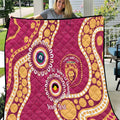 Brisbane Lions NAIDOC 2026 Personalised Quilt 50 Years of Deadly Aboriginal Art
