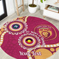 Brisbane Lions NAIDOC 2026 Personalised Round Carpet 50 Years of Deadly Aboriginal Art