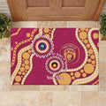 Brisbane Lions NAIDOC 2026 Personalised Rubber Doormat 50 Years of Deadly Aboriginal Art