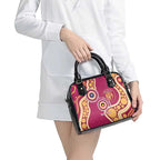 Brisbane Lions NAIDOC 2026 Personalised Shoulder Handbag 50 Years of Deadly Aboriginal Art