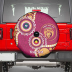 Brisbane Lions NAIDOC 2026 Personalised Spare Tire Cover 50 Years of Deadly Aboriginal Art