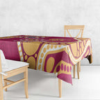 Brisbane Lions NAIDOC 2026 Personalised Tablecloth 50 Years of Deadly Aboriginal Art