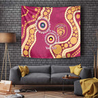 Brisbane Lions NAIDOC 2026 Personalised Tapestry 50 Years of Deadly Aboriginal Art
