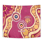 Brisbane Lions NAIDOC 2026 Personalised Tapestry 50 Years of Deadly Aboriginal Art