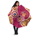 Brisbane Lions NAIDOC 2026 Personalised Umbrella 50 Years of Deadly Aboriginal Art