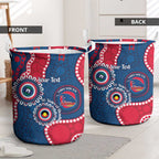 Adelaide Crows NAIDOC 2026 Personalised Laundry Basket 50 Years of Deadly Aboriginal Art