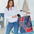 Adelaide Crows NAIDOC 2026 Personalised Laundry Basket 50 Years of Deadly Aboriginal Art