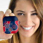 Adelaide Crows NAIDOC 2026 Personalised AirPods Case 50 Years of Deadly Aboriginal Art