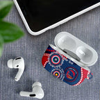 Adelaide Crows NAIDOC 2026 Personalised AirPods Case 50 Years of Deadly Aboriginal Art
