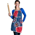 Adelaide Crows NAIDOC 2026 Personalised Apron 50 Years of Deadly Aboriginal Art