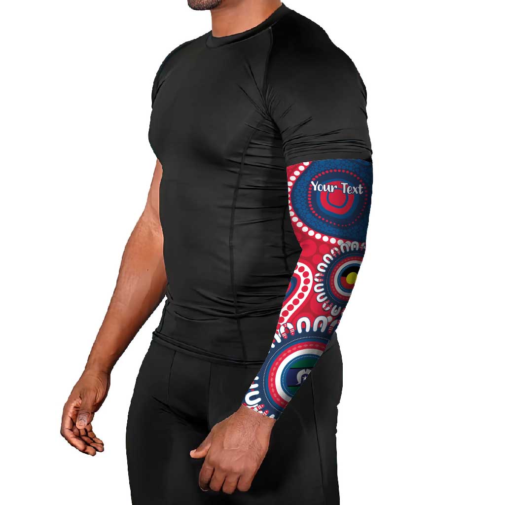 Adelaide Crows NAIDOC 2026 Personalised Arm Sleeves 50 Years of Deadly Aboriginal Art