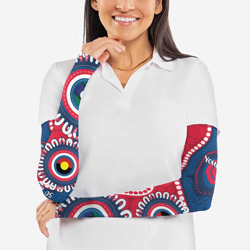 Adelaide Crows NAIDOC 2026 Personalised Arm Sleeves 50 Years of Deadly Aboriginal Art