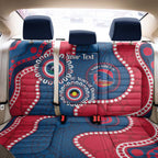 Adelaide Crows NAIDOC 2026 Personalised Back Car Seat Cover 50 Years of Deadly Aboriginal Art