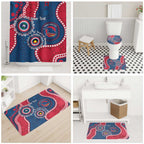 Adelaide Crows NAIDOC 2026 Personalised Bathroom Set 50 Years of Deadly Aboriginal Art