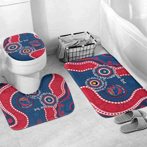 Adelaide Crows NAIDOC 2026 Personalised Bathroom Set 50 Years of Deadly Aboriginal Art