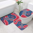 Adelaide Crows NAIDOC 2026 Personalised Bathroom Set 50 Years of Deadly Aboriginal Art