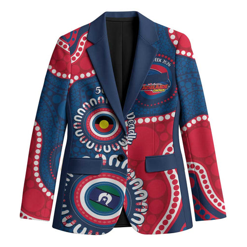 Adelaide Crows NAIDOC 2026 Personalised Blazer 50 Years of Deadly Aboriginal Art