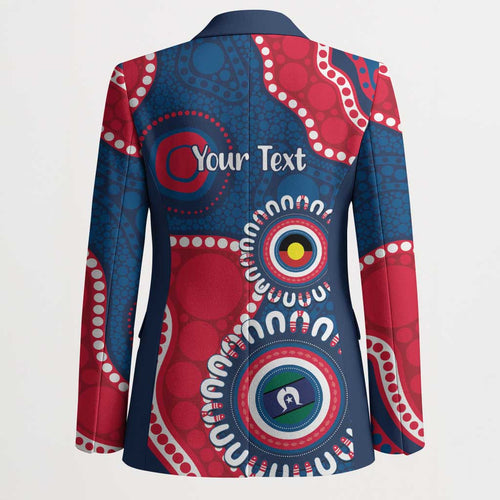 Adelaide Crows NAIDOC 2026 Personalised Blazer 50 Years of Deadly Aboriginal Art