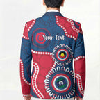 Adelaide Crows NAIDOC 2026 Personalised Blazer 50 Years of Deadly Aboriginal Art