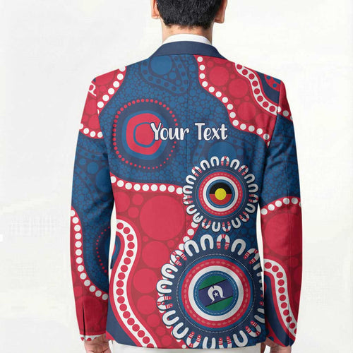 Adelaide Crows NAIDOC 2026 Personalised Blazer 50 Years of Deadly Aboriginal Art