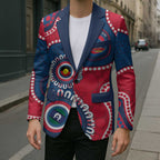 Adelaide Crows NAIDOC 2026 Personalised Blazer 50 Years of Deadly Aboriginal Art