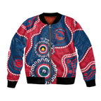 Adelaide Crows NAIDOC 2026 Personalised Bomber Jacket 50 Years of Deadly Aboriginal Art