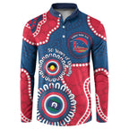 Adelaide Crows NAIDOC 2026 Personalised Button Sweatshirt 50 Years of Deadly Aboriginal Art