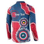 Adelaide Crows NAIDOC 2026 Personalised Button Sweatshirt 50 Years of Deadly Aboriginal Art