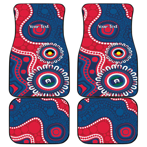 Adelaide Crows NAIDOC 2026 Personalised Car Mats 50 Years of Deadly Aboriginal Art