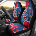 Adelaide Crows NAIDOC 2026 Personalised Car Seat Cover 50 Years of Deadly Aboriginal Art