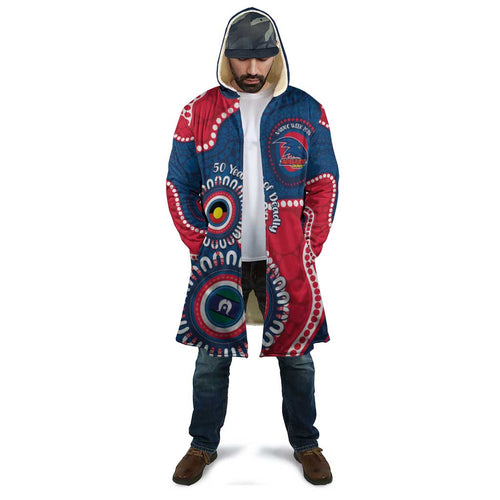 Adelaide Crows NAIDOC 2026 Personalised Cloak 50 Years of Deadly Aboriginal Art