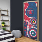 Adelaide Crows NAIDOC 2026 Personalised Door Cover 50 Years of Deadly Aboriginal Art