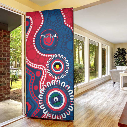 Adelaide Crows NAIDOC 2026 Personalised Door Cover 50 Years of Deadly Aboriginal Art