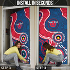 Adelaide Crows NAIDOC 2026 Personalised Door Cover 50 Years of Deadly Aboriginal Art