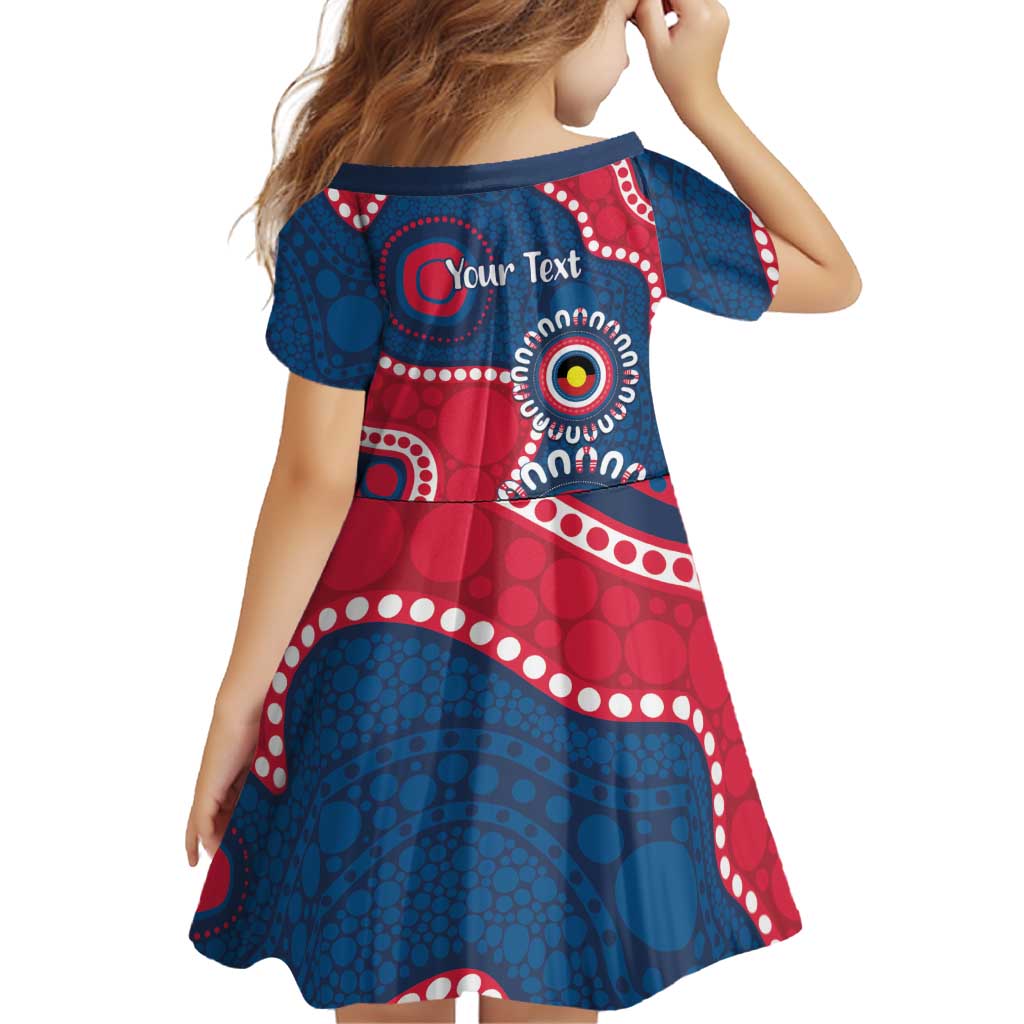 Adelaide Crows NAIDOC 2026 Personalised Family Matching Off Shoulder Maxi Dress and Hawaiian Shirt 50 Years of Deadly Aboriginal Art