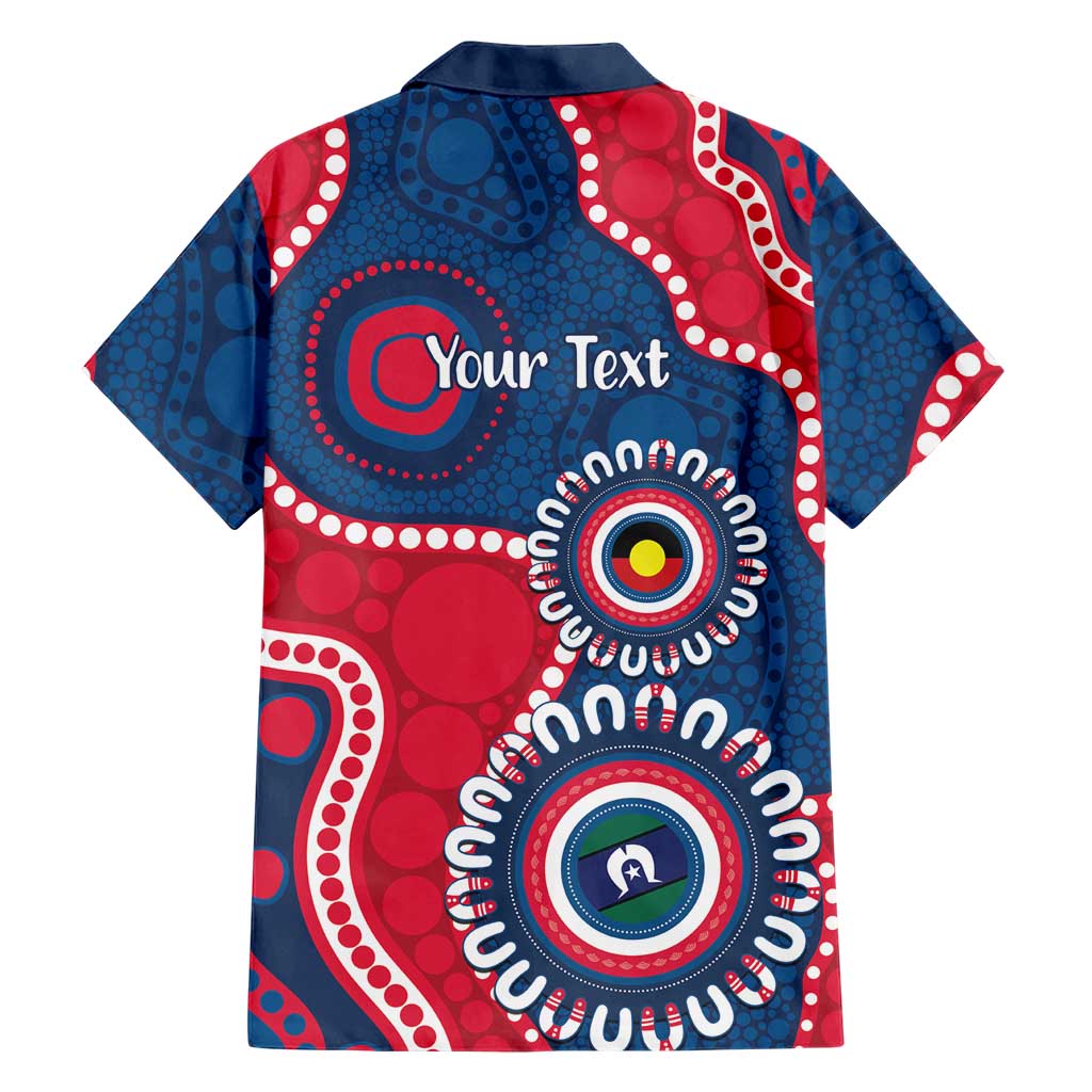 Adelaide Crows NAIDOC 2026 Personalised Family Matching Off Shoulder Short Dress and Hawaiian Shirt 50 Years of Deadly Aboriginal Art