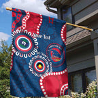 Adelaide Crows NAIDOC 2026 Personalised Garden Flag 50 Years of Deadly Aboriginal Art