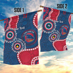 Adelaide Crows NAIDOC 2026 Personalised Garden Flag 50 Years of Deadly Aboriginal Art