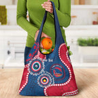 Adelaide Crows NAIDOC 2026 Personalised Grocery Bag 50 Years of Deadly Aboriginal Art