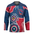 Adelaide Crows NAIDOC 2026 Personalised Hockey Jersey 50 Years of Deadly Aboriginal Art