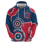 Adelaide Crows NAIDOC 2026 Personalised Hoodie 50 Years of Deadly Aboriginal Art