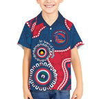 Adelaide Crows NAIDOC 2026 Personalised Kid Hawaiian Shirt 50 Years of Deadly Aboriginal Art