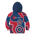 Adelaide Crows NAIDOC 2026 Personalised Kid Hoodie 50 Years of Deadly Aboriginal Art